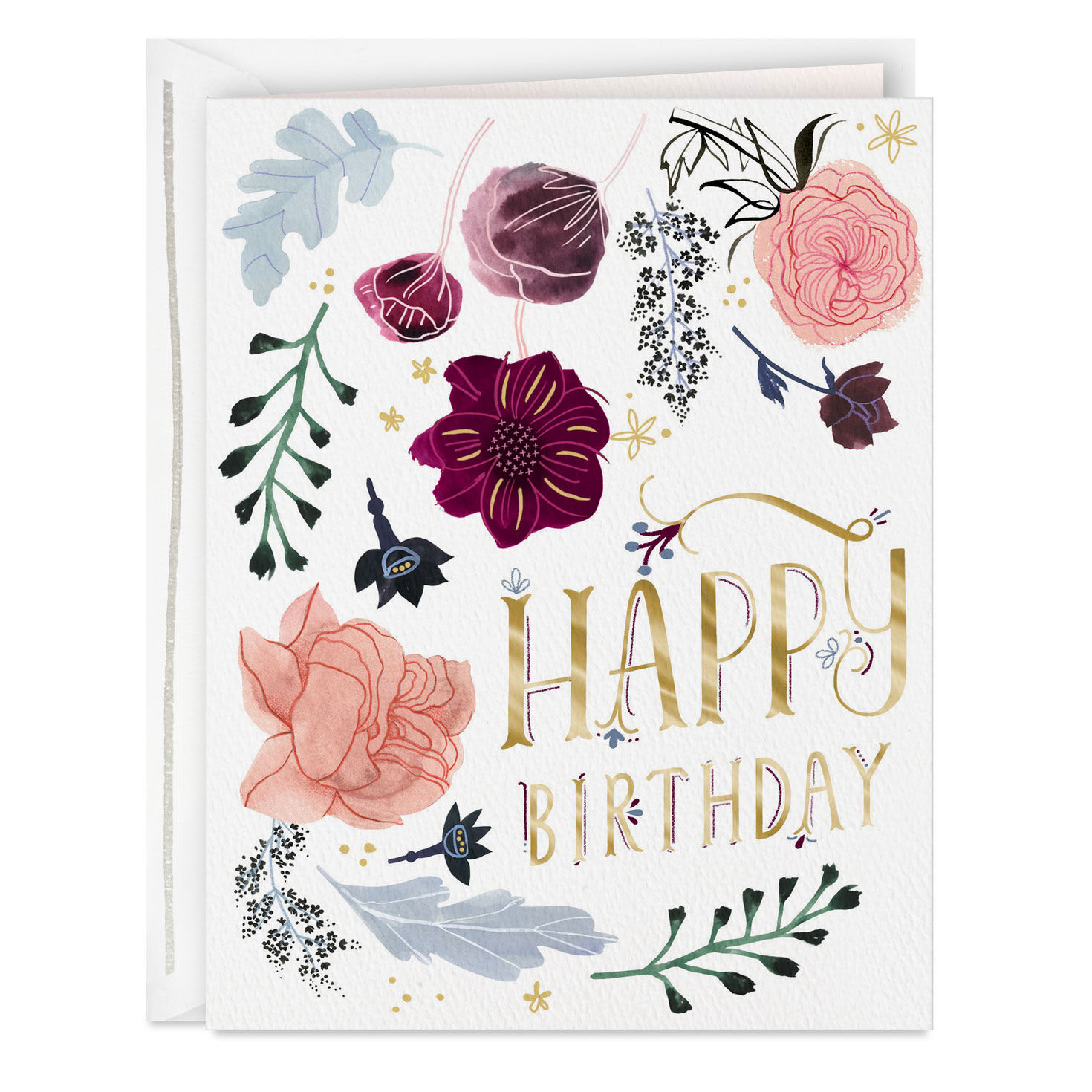 Happy Year Ahead Floral Birthday Card for only USD 3.99 | Hallmark