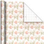 Hearts and Happily Ever After on Blush Wrapping Paper Roll, 20 sq. ft., , large image number 1