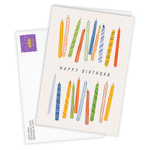 Amazing You Folded Birthday Photo Card, 