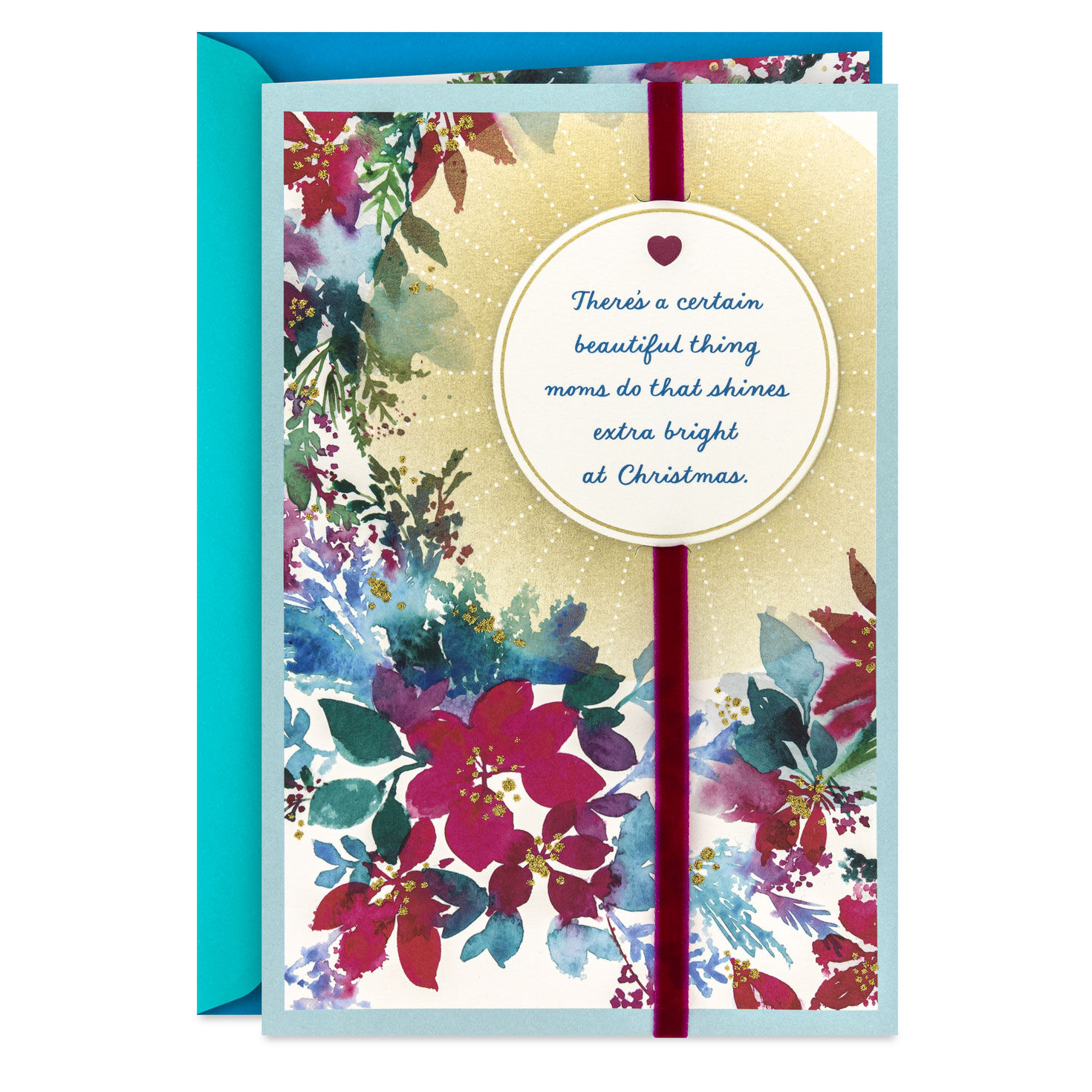 Your Love Shines Bright Religious Christmas Card for Mom