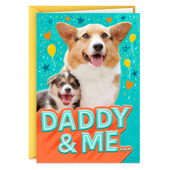 Best Buddies Birthday Card for Daddy