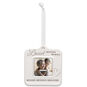 Loved Beyond Words Ceramic Frame Ornament, 4.5", , large image number 1