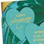 Two Green Hearts Anniversary Card for Parents  image number 5