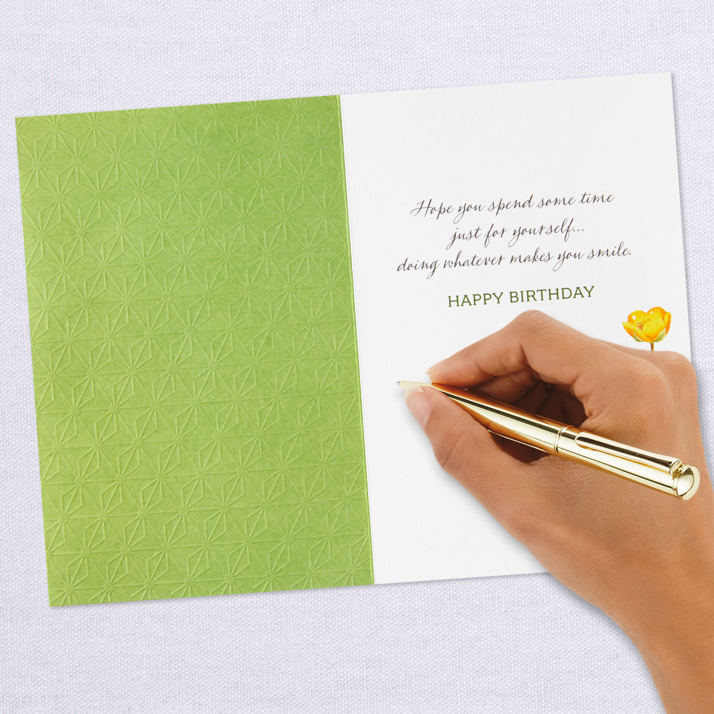 Marjolein Bastin Rest, Relax and Enjoy Birthday Card for only USD 4.99 | Hallmark