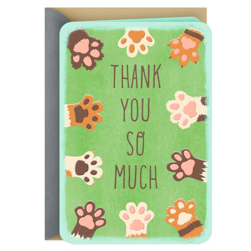 Dog Butt Funny Thank You Card Greeting Cards Hallmark