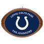 NFL Indianapolis Colts Football Personalized Ornament, Custom Text, , large image number 1