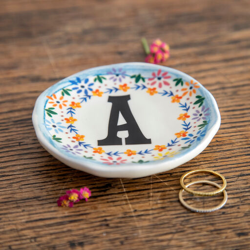 Natural Life Initial Trinket Dish, A, 