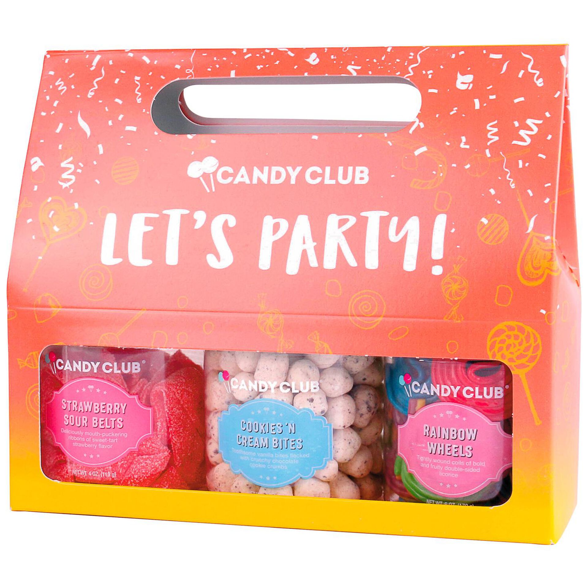 Candy Club Let S Party Candy Jars Gift Box Candy Chocolate