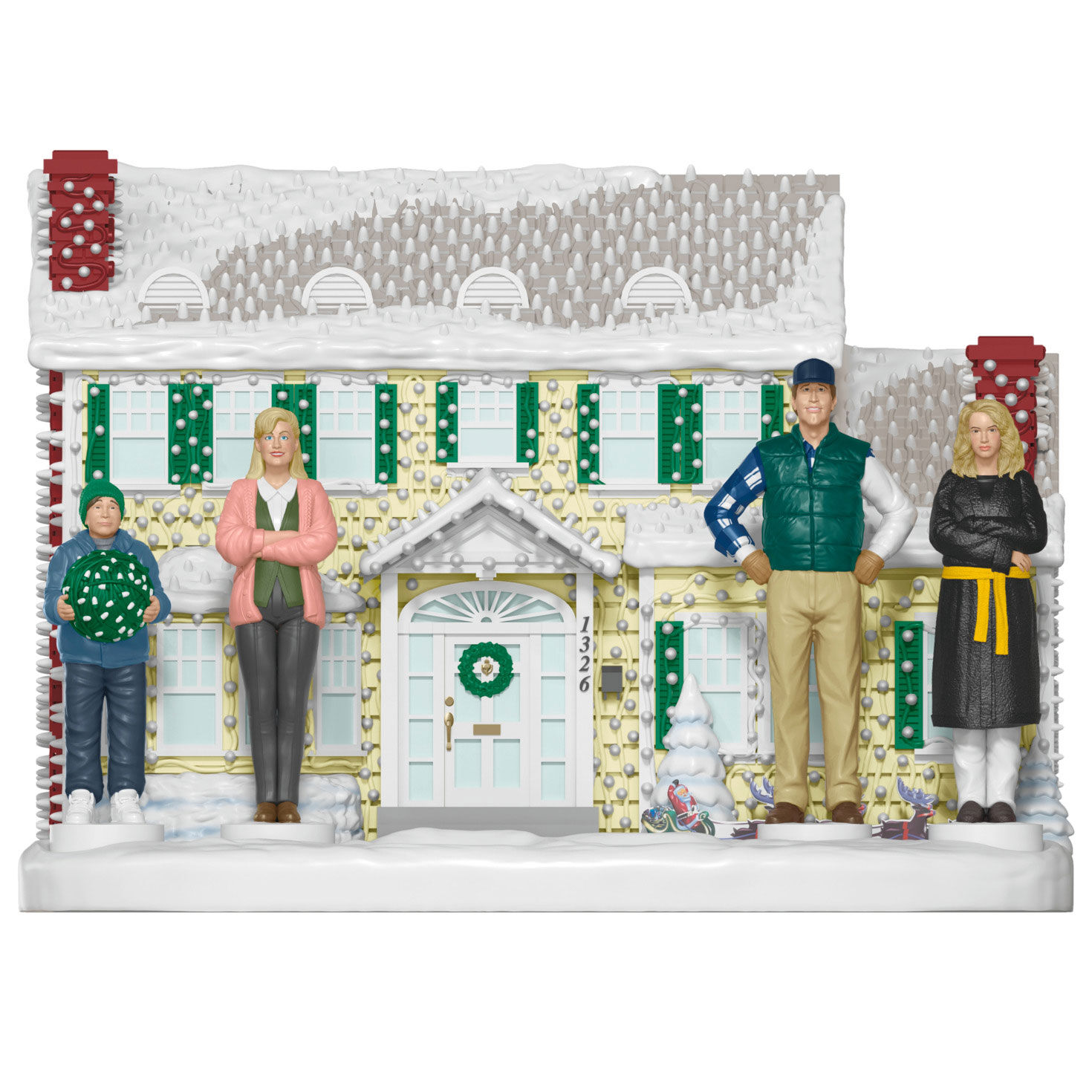 National Lampoon's Christmas Vacation™ Griswold Family Christmas Tabletop Decoration With Light and Sound