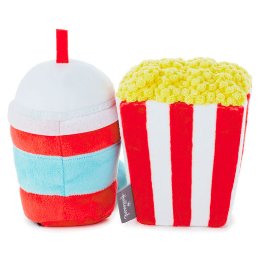 Better Together Popcorn and Slushie Magnetic Plush, 5", 
