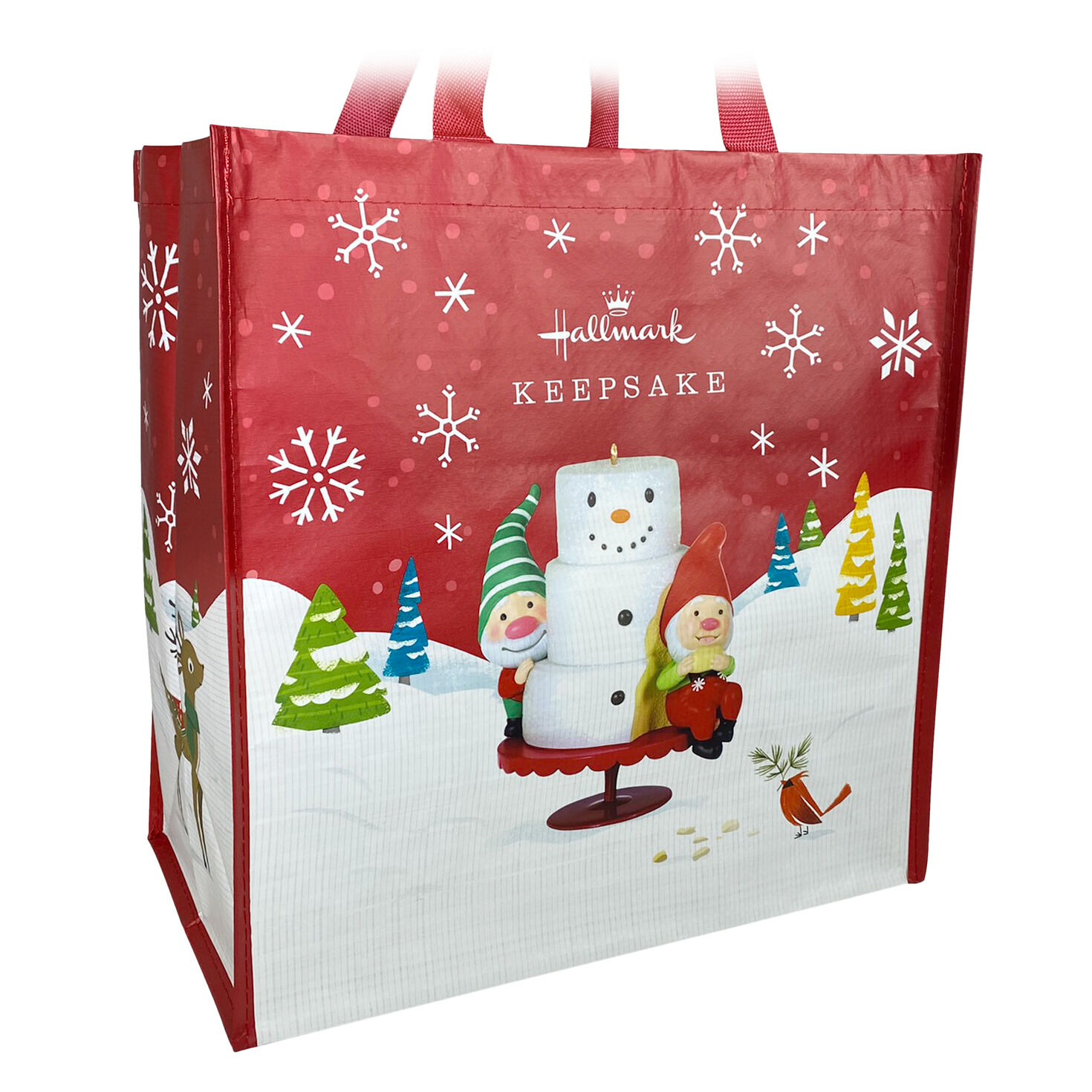 Hallmark Free Tote Bag Christmas 2021 Gnome For Christmas Reusable Tote Bag 13 75 Keepsake Ornaments Hallmark