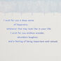 Snowy Trees in Moonlight Daughter Christmas Card Sentiment image number 2