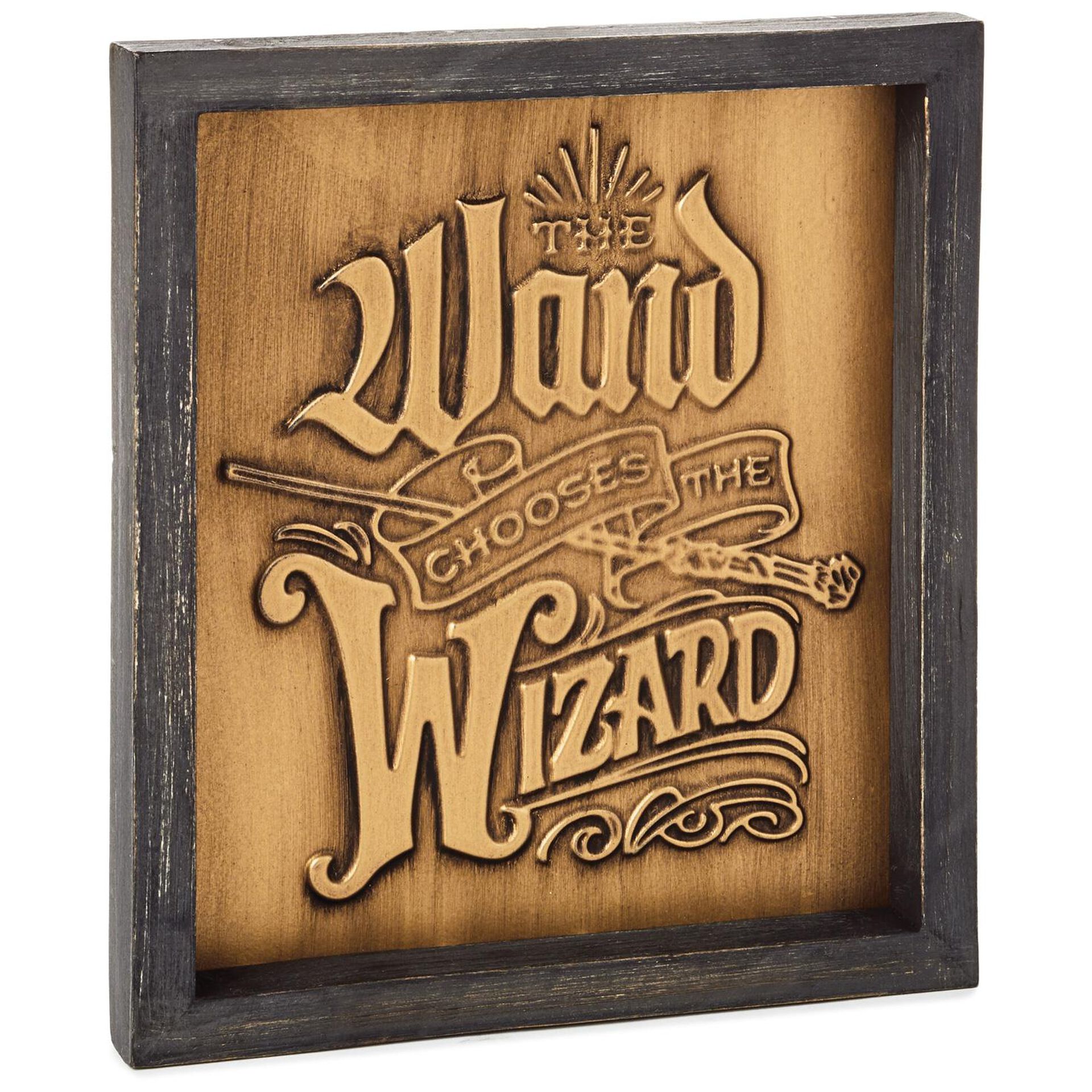 Harry Potter™ Wand Chooses the Wizard Quote Sign, 8x9 - Wall Decor