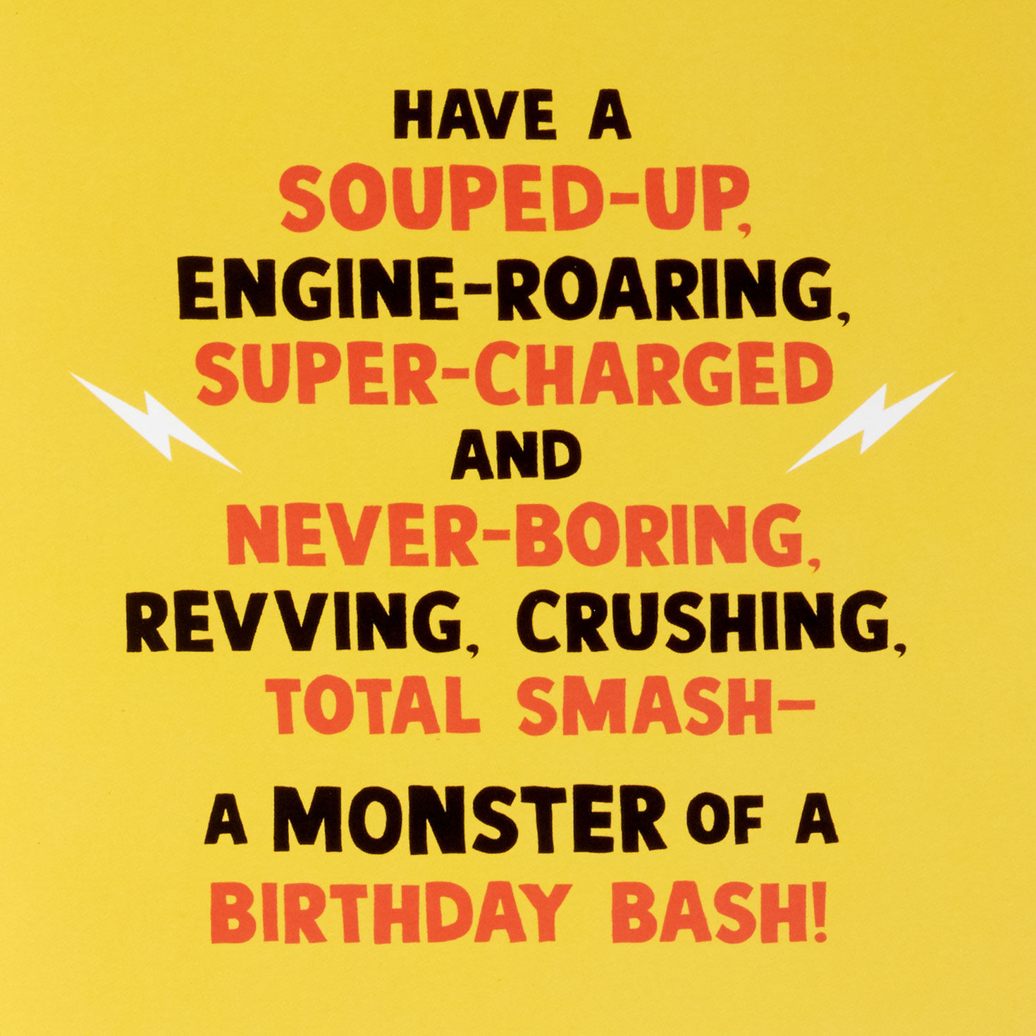 Monster Truck Kids Birthday Card With Papercraft Activity sentiment image number 2