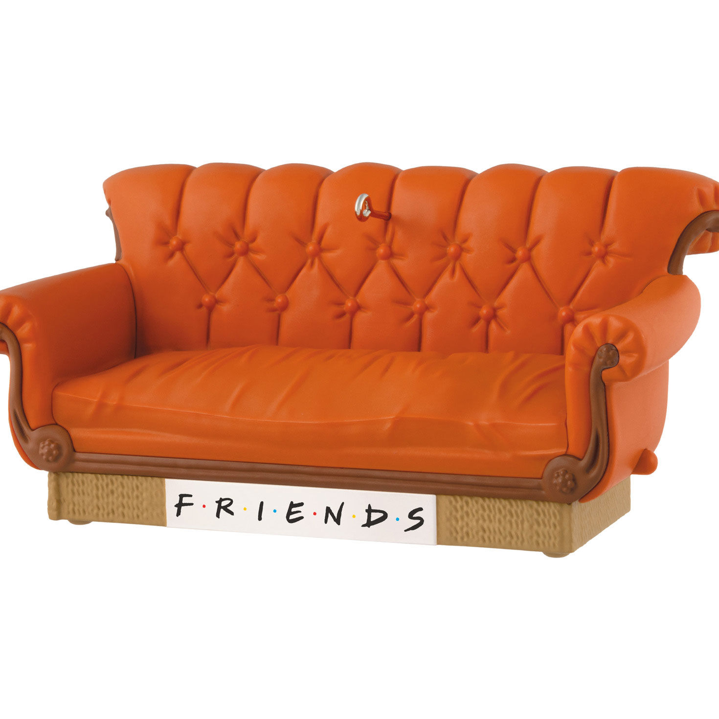 Friends Central Perk Couch Keepsake Ornament closeup view image number 5