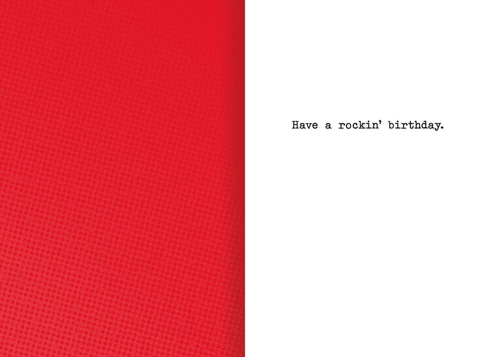 Aging Rock Stars Funny Birthday Card