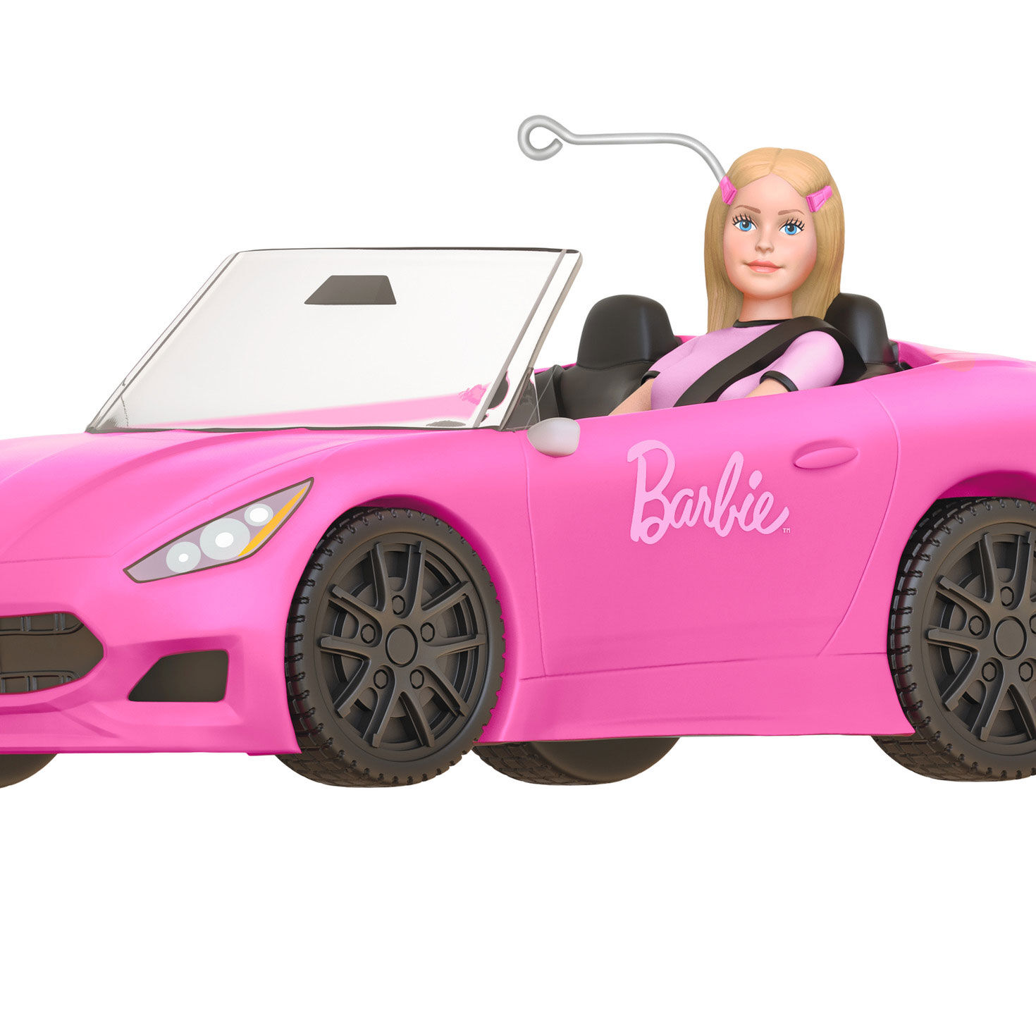 アスティエ クリスマスオーナメント バービー Barbie ピンクの車 Barbie™ On the Road Ornament - Keepsake Ornaments | Hallmark