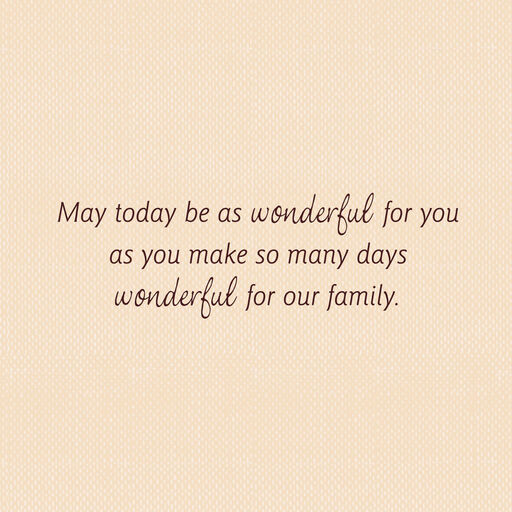May Today Be Wonderful for You Grandparents Day Card, 