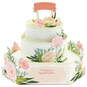 Congrats Three-Tiered Cake 3D Pop-Up Wedding Card, , large image number 2