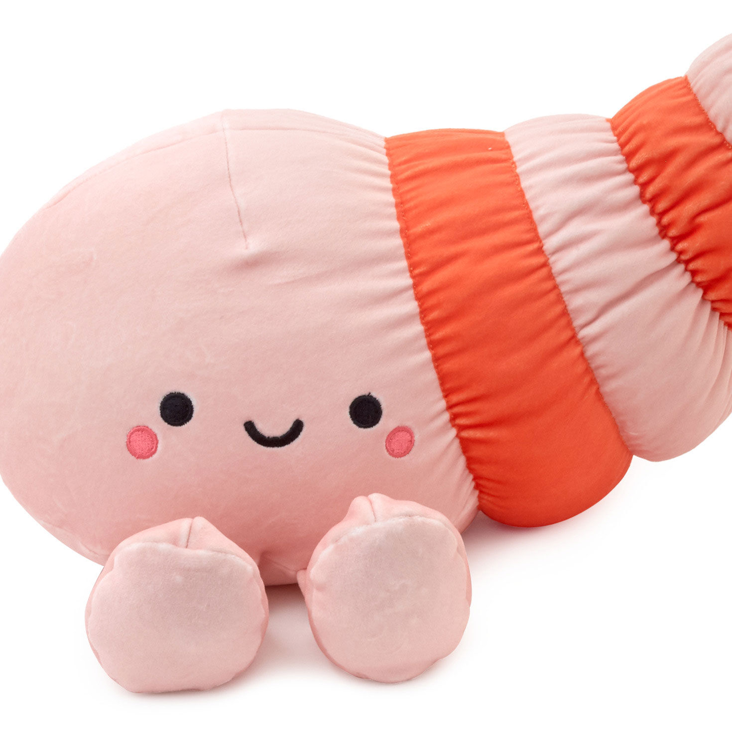 Large Better Together Jumbo Shrimp and Corn Magnetic Plush Pair