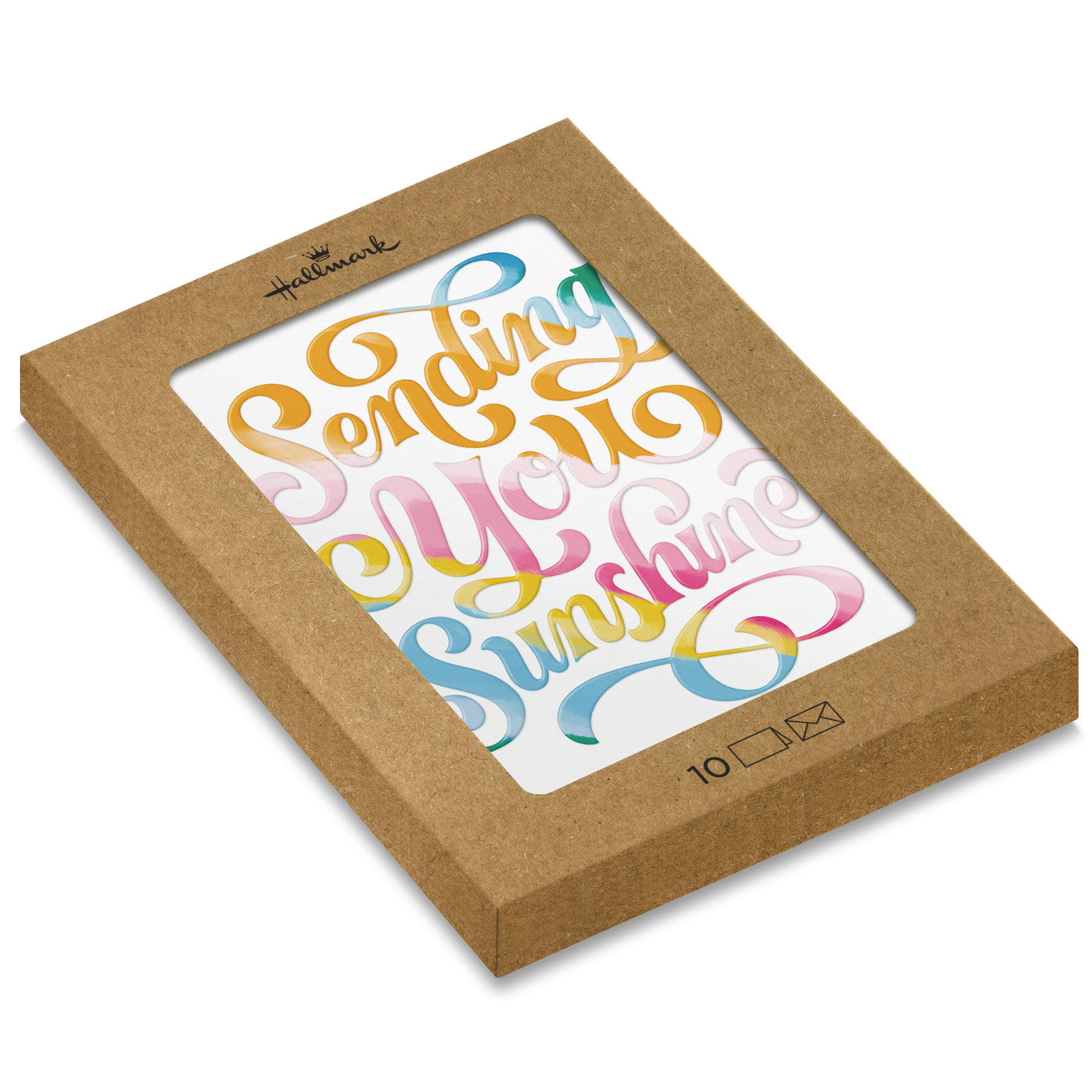 Sending You Sunshine Blank Notes, Pack of 10