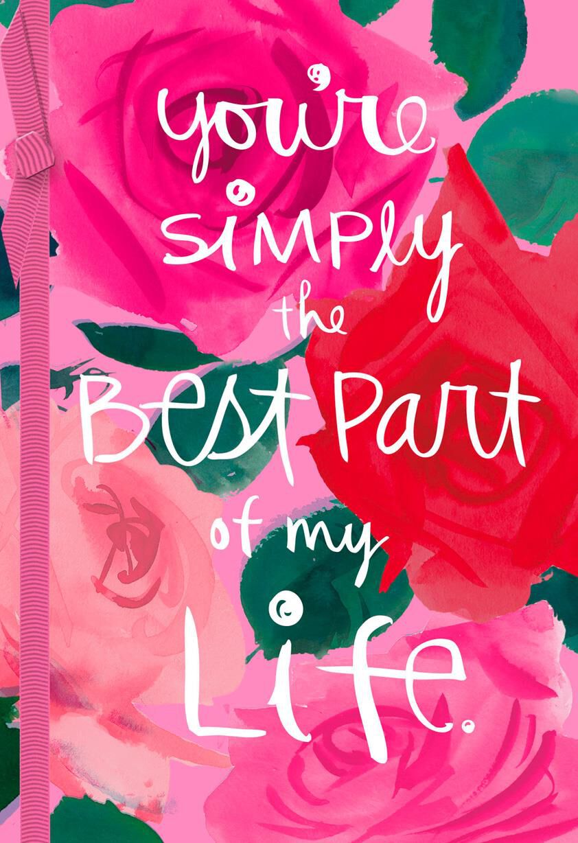 Beautiful Floral Valentine's Day Card for Wife
