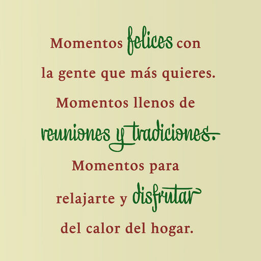 You're an Incredible Person Spanish-Language Christmas Card, 