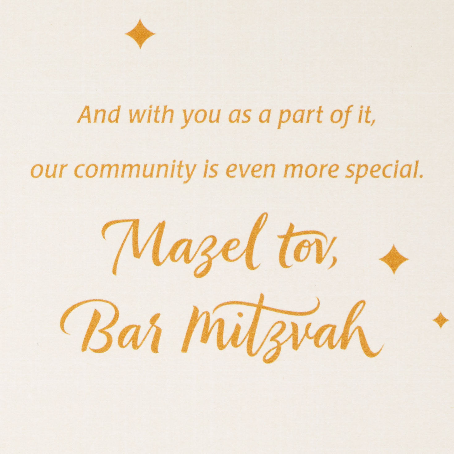 Rooted in Our Faith and Traditions Bar Mitzvah Card for only USD 3.59 | Hallmark