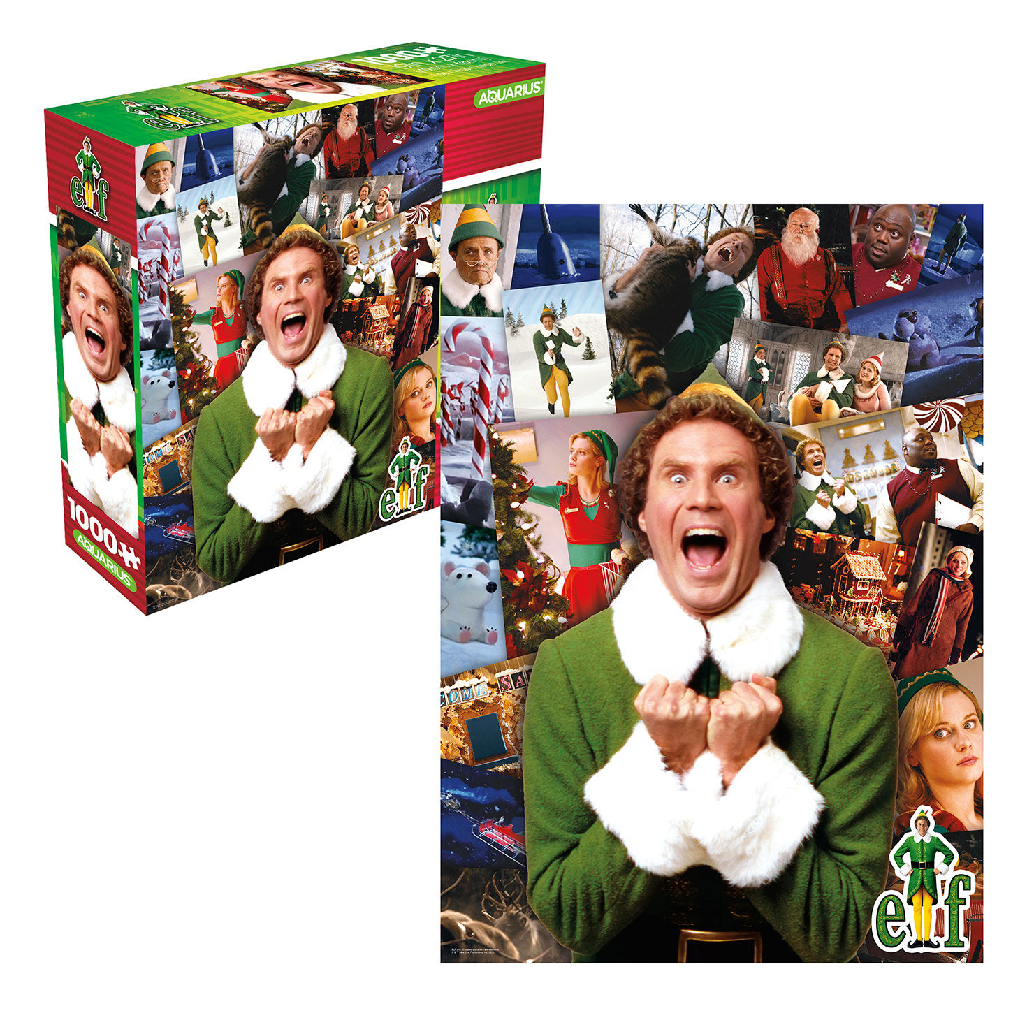 Aquarius Elf Collage 1000-Piece Jigsaw Puzzle