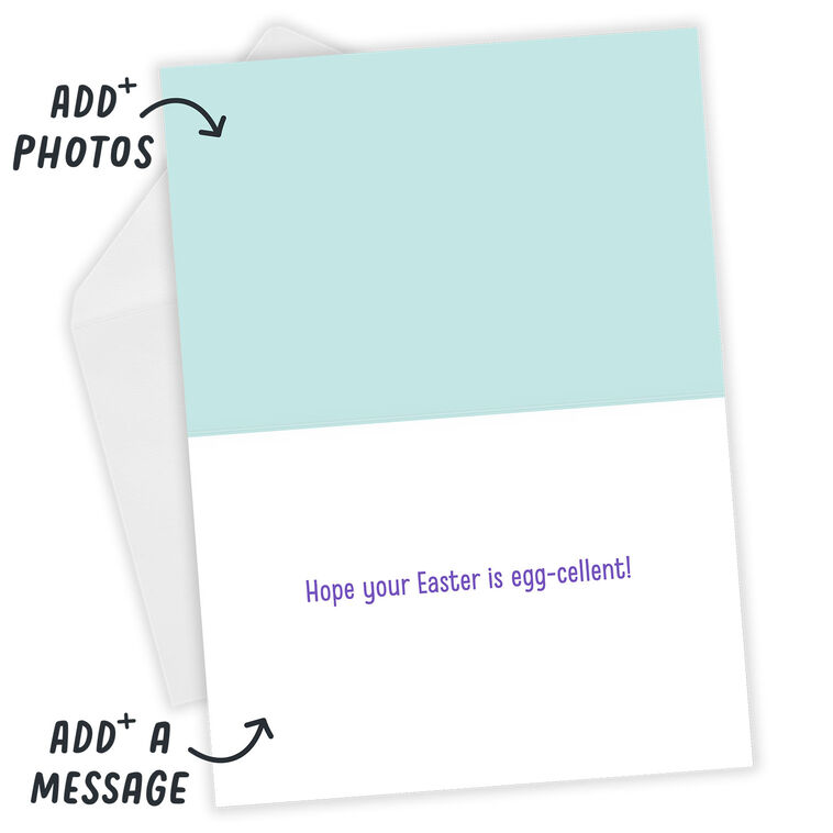 Egg-Cellent Surprise Custom Easter Card, , large image number 4