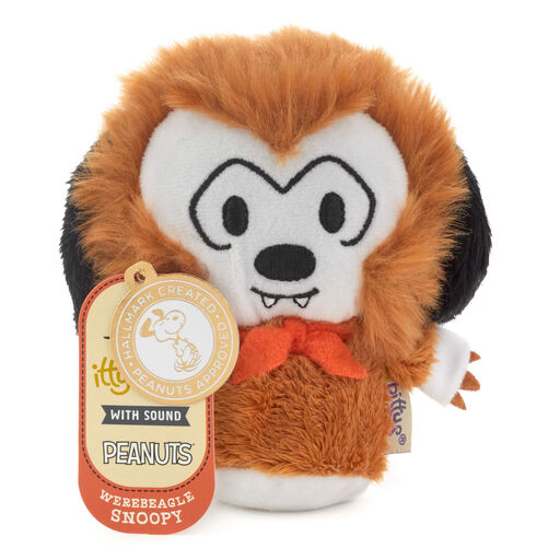 itty bittys® Peanuts® Snoopy Werebeagle With Sound, 