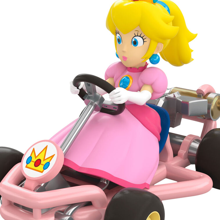 Mario Kart Princess Peach Keepsake Ornament closeup view image number 6