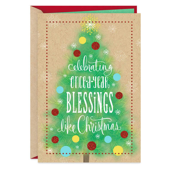 Blessed by You Always Christmas Card, , large image number 1