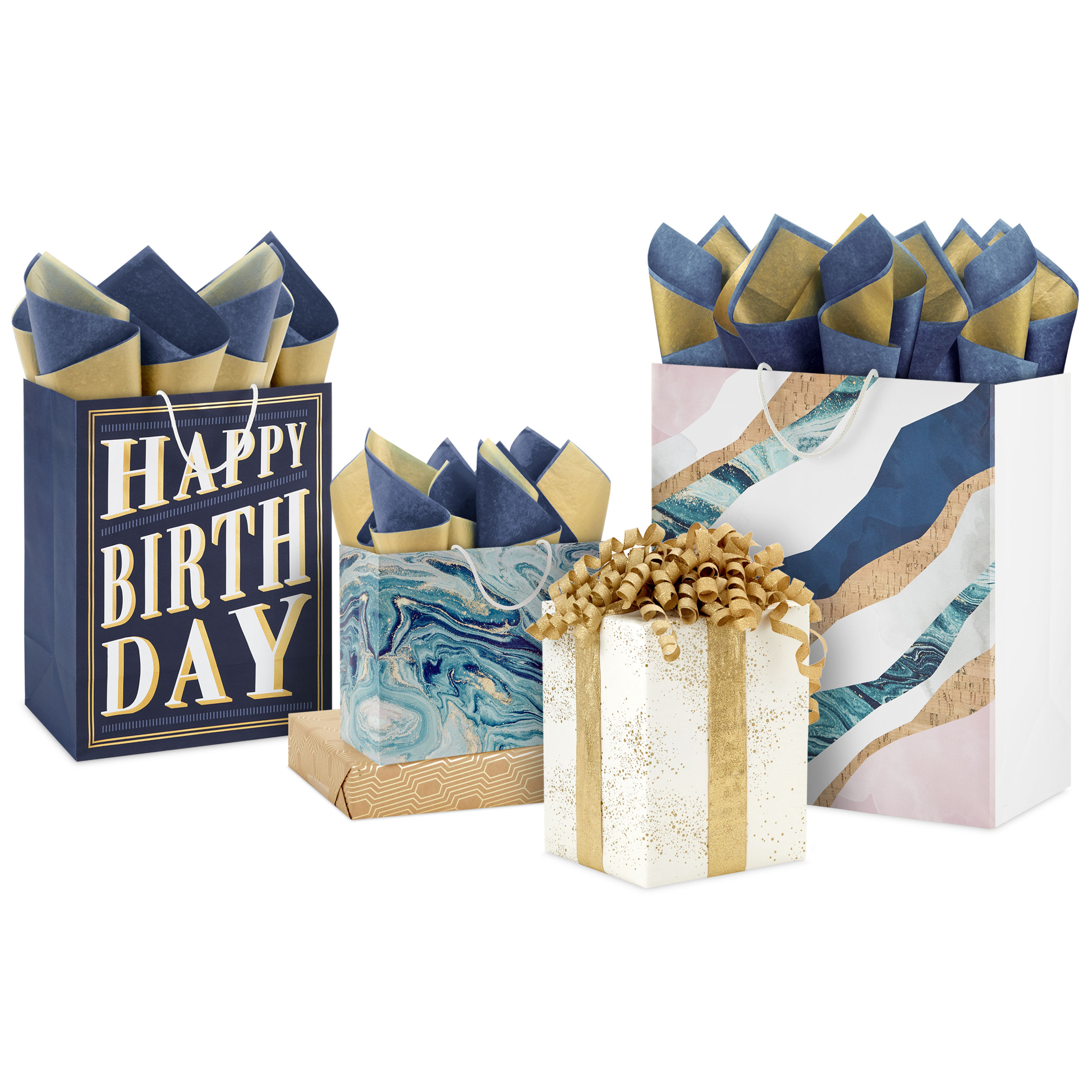 A Touch of Gold Gift Wrap Collection