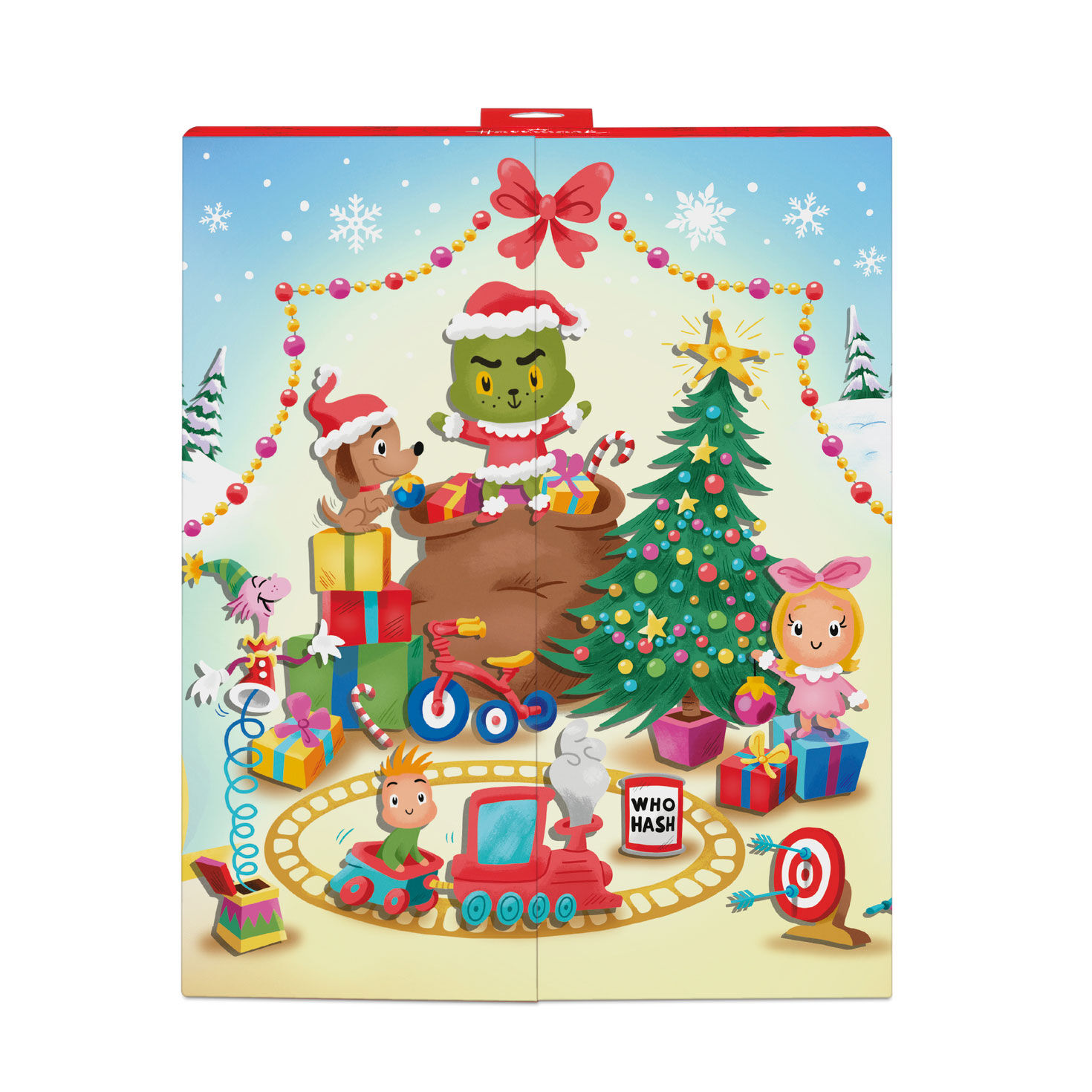 How the Grinch Stole Christmas Countdown Calendar package front image number 10