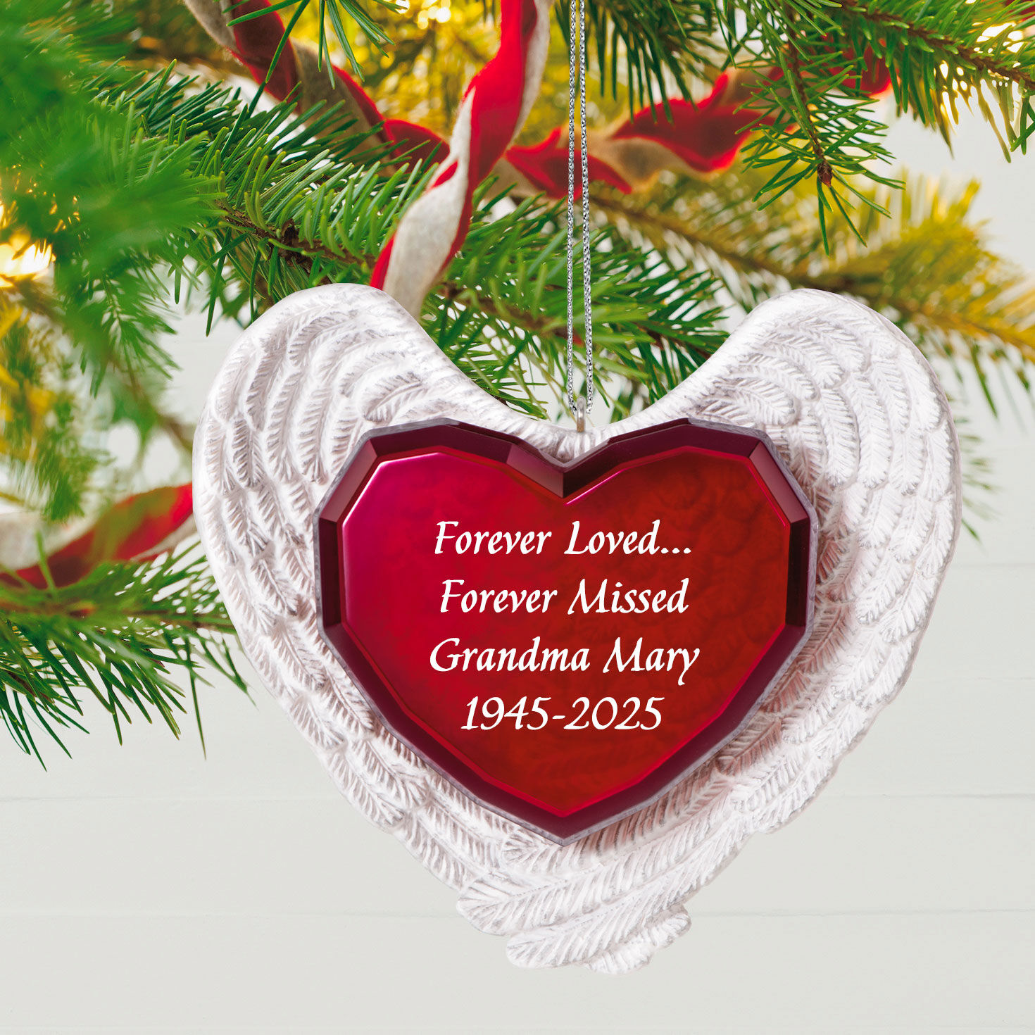Hallmark personalized christmas ornaments on sale