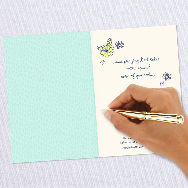 Just Checking In Religious Get Well Card, , large image number 7