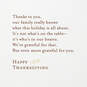 Grateful for You Mom and Dad Thanksgiving Card From Us, , large image number 2
