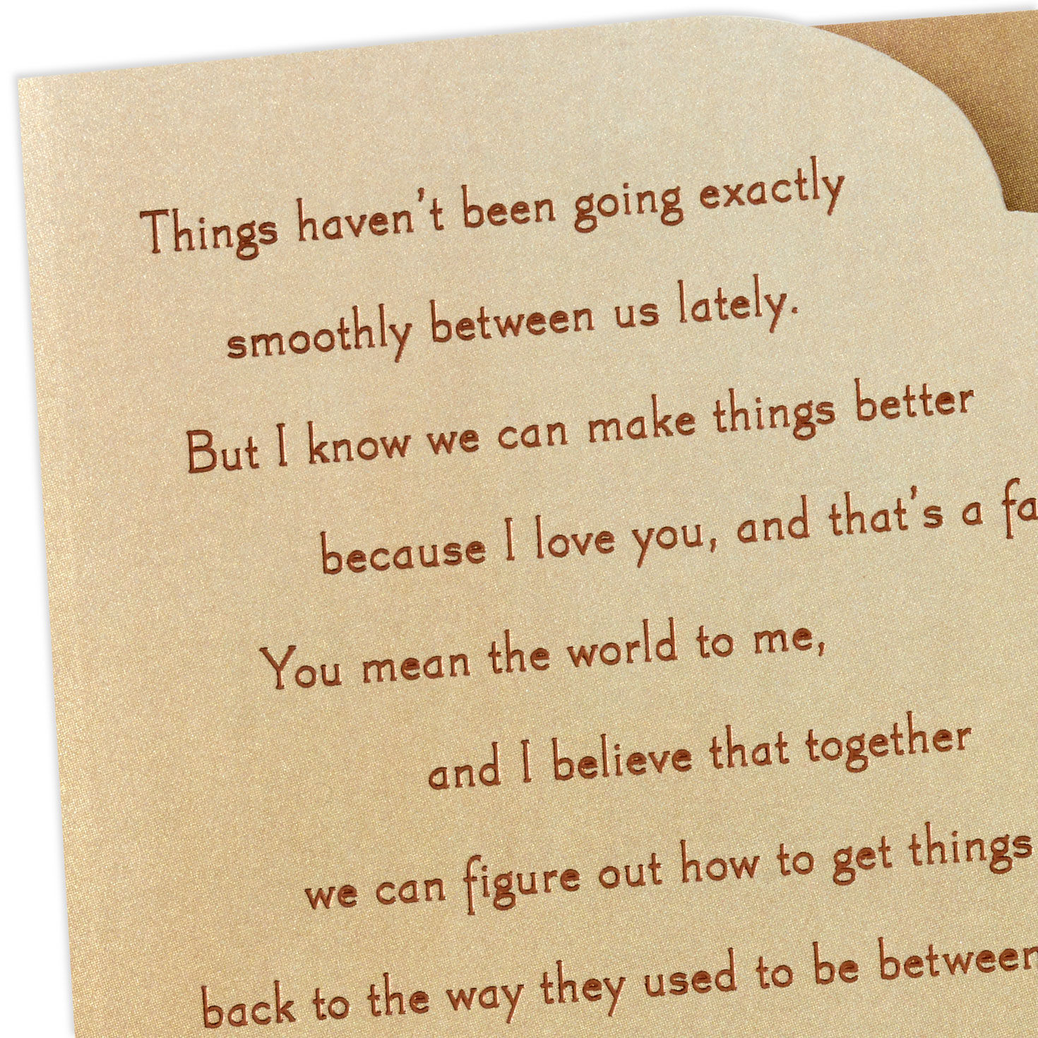 We Can Work Through This Love Card for only USD 4.99 | Hallmark