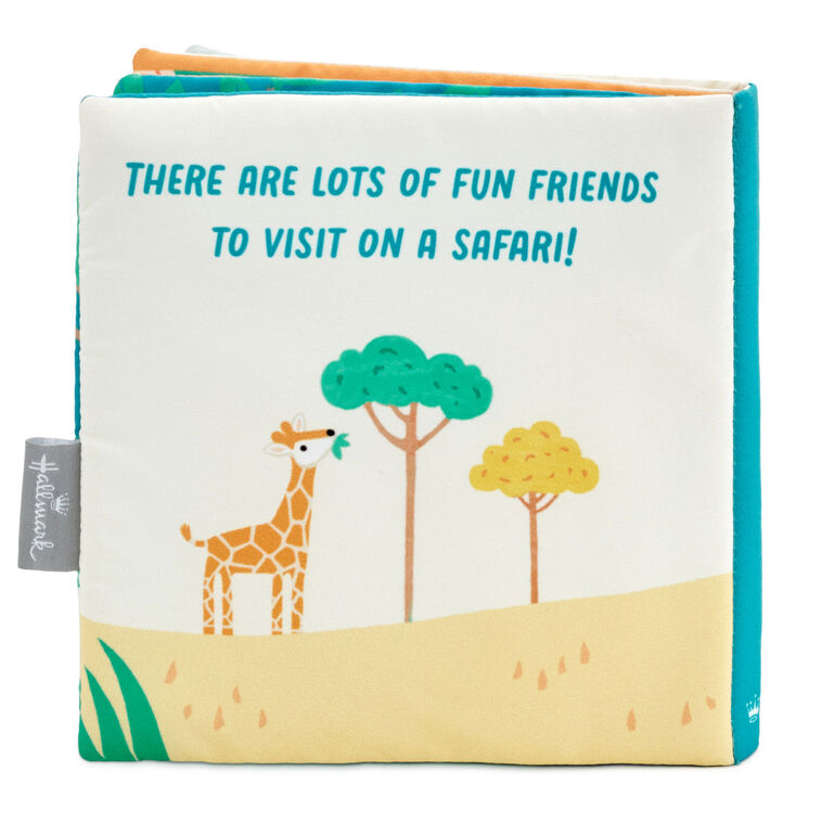 Safari Friends Soft Cloth Book for Baby  image number 2