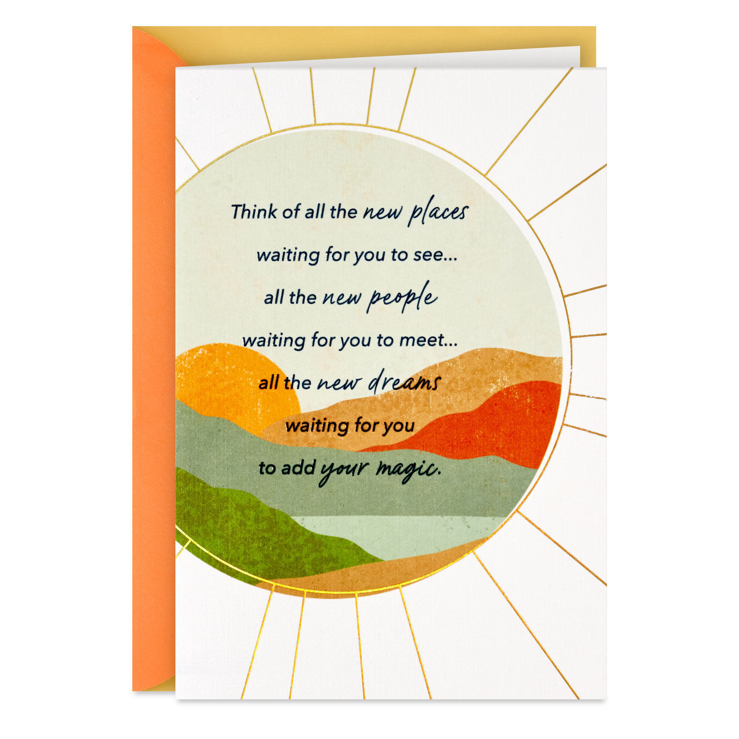 New Places, New People, New Dreams Goodbye Card for only USD 5.59 | Hallmark