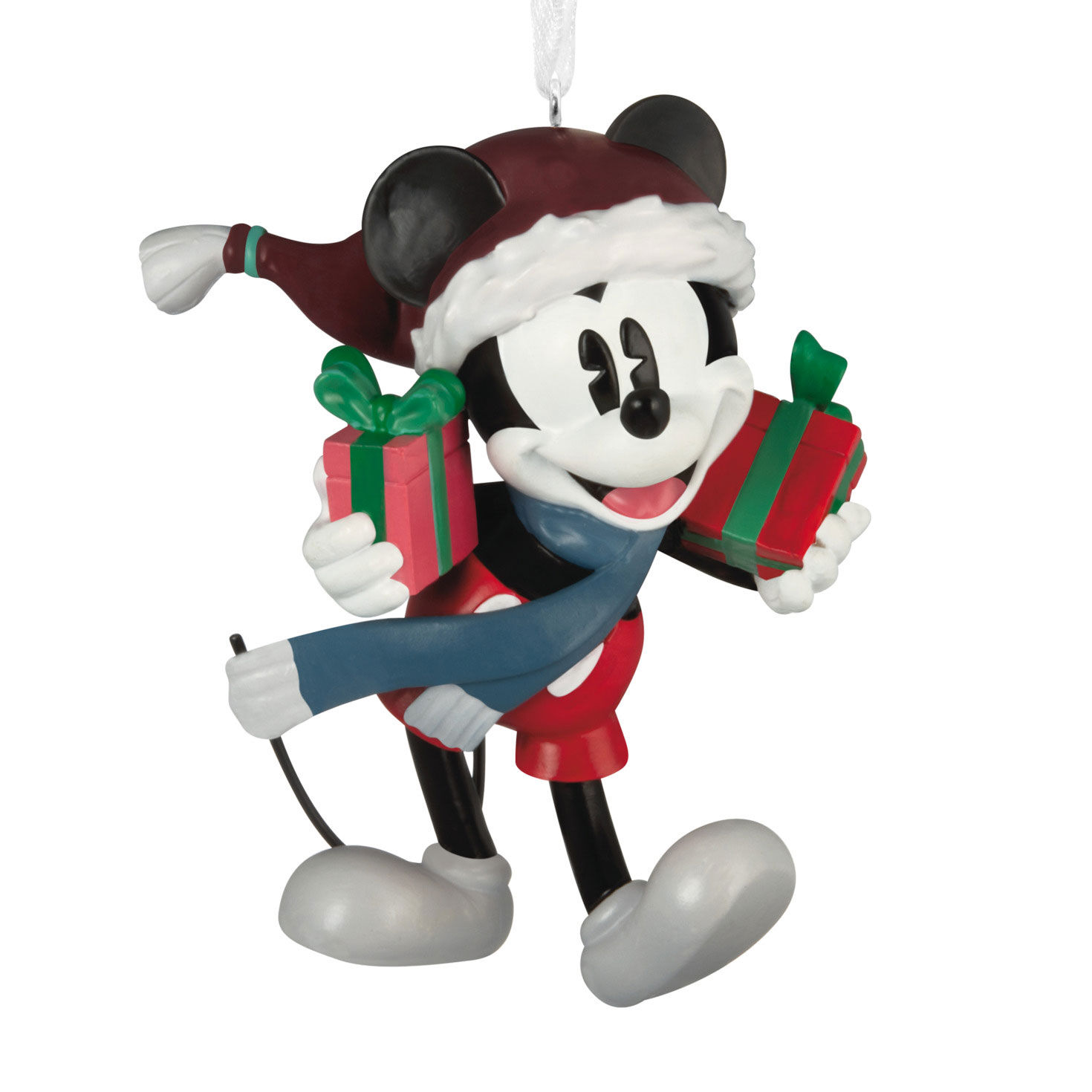 Disney Mickey Mouse With Presents Hallmark Ornament