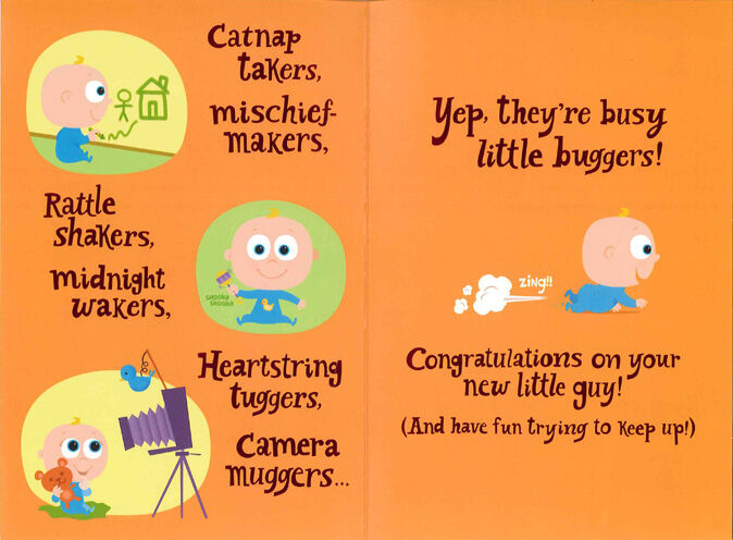 Baby Boys Are... Congratulations Card