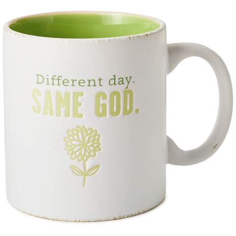 Different Day, Same God Mug, 15 oz., , large