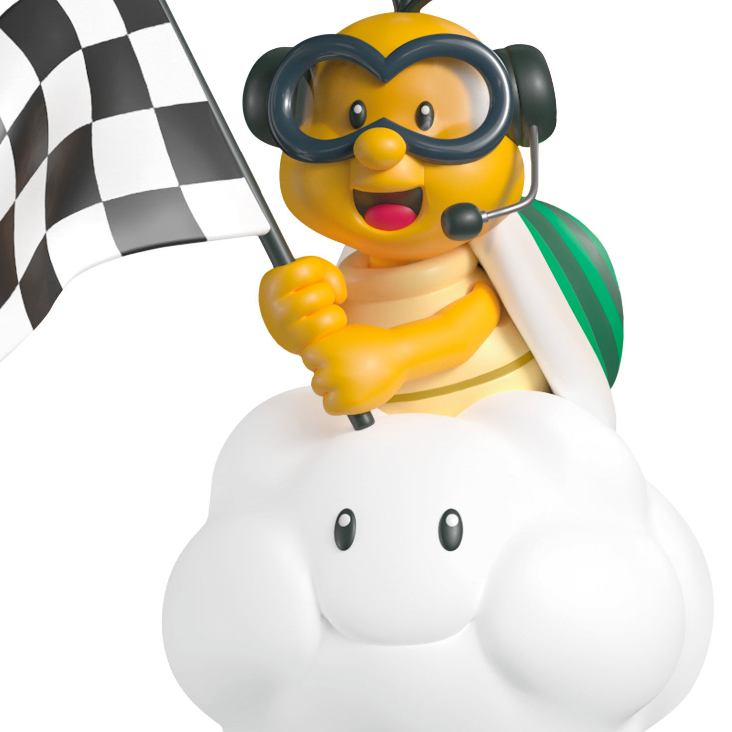 Mario Kart Lakitu on Cloud Keepsake Ornament  image number 5