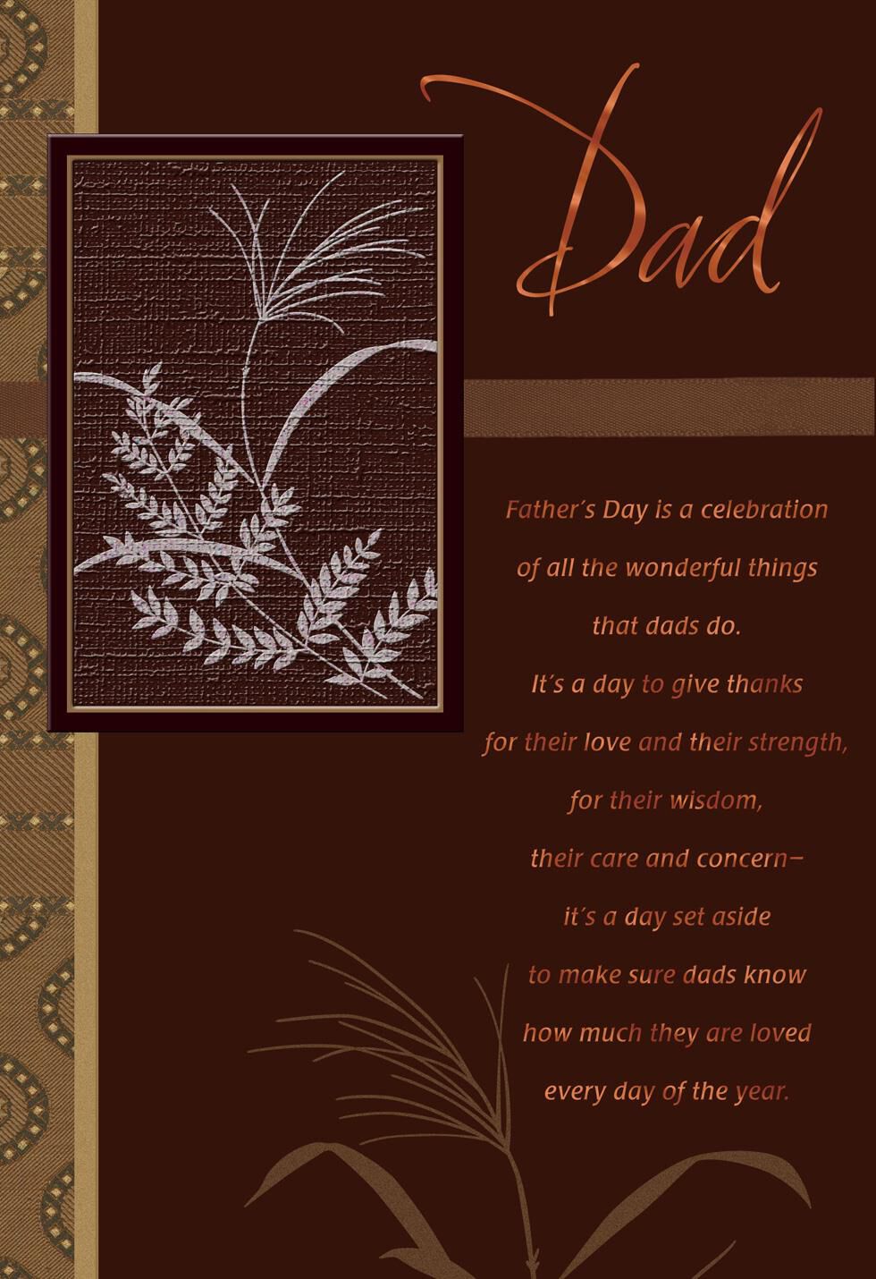 You're One in a Million Father's Day Card for Dad