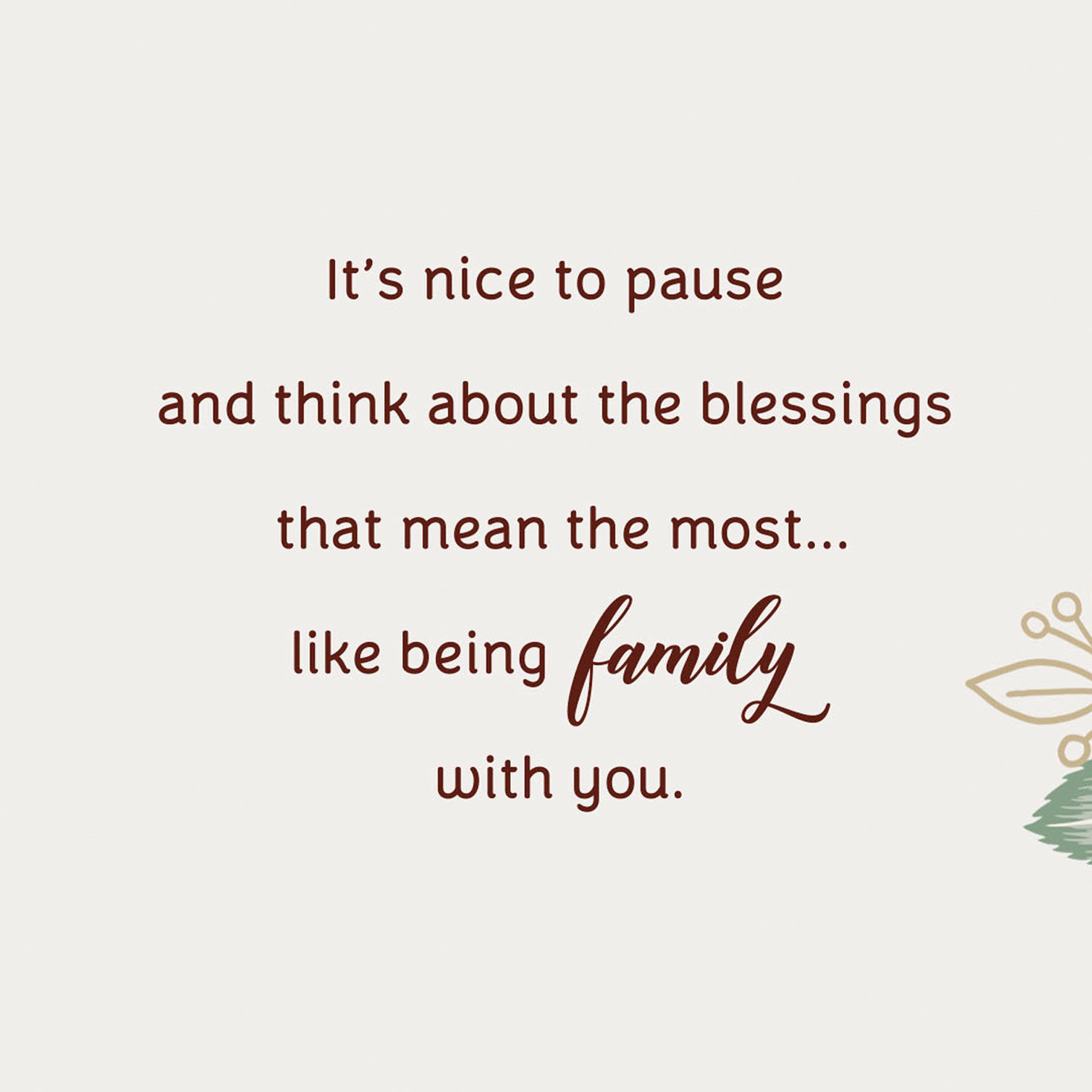 Painted Birds and Berries on Mint Green Easter Card Sentiment image number 2