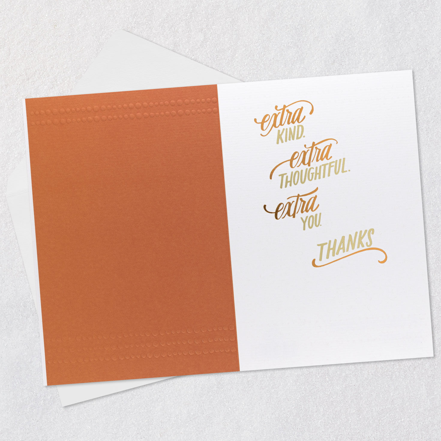 So Extra Kind and Thoughtful Thank You Card, , large image number 3