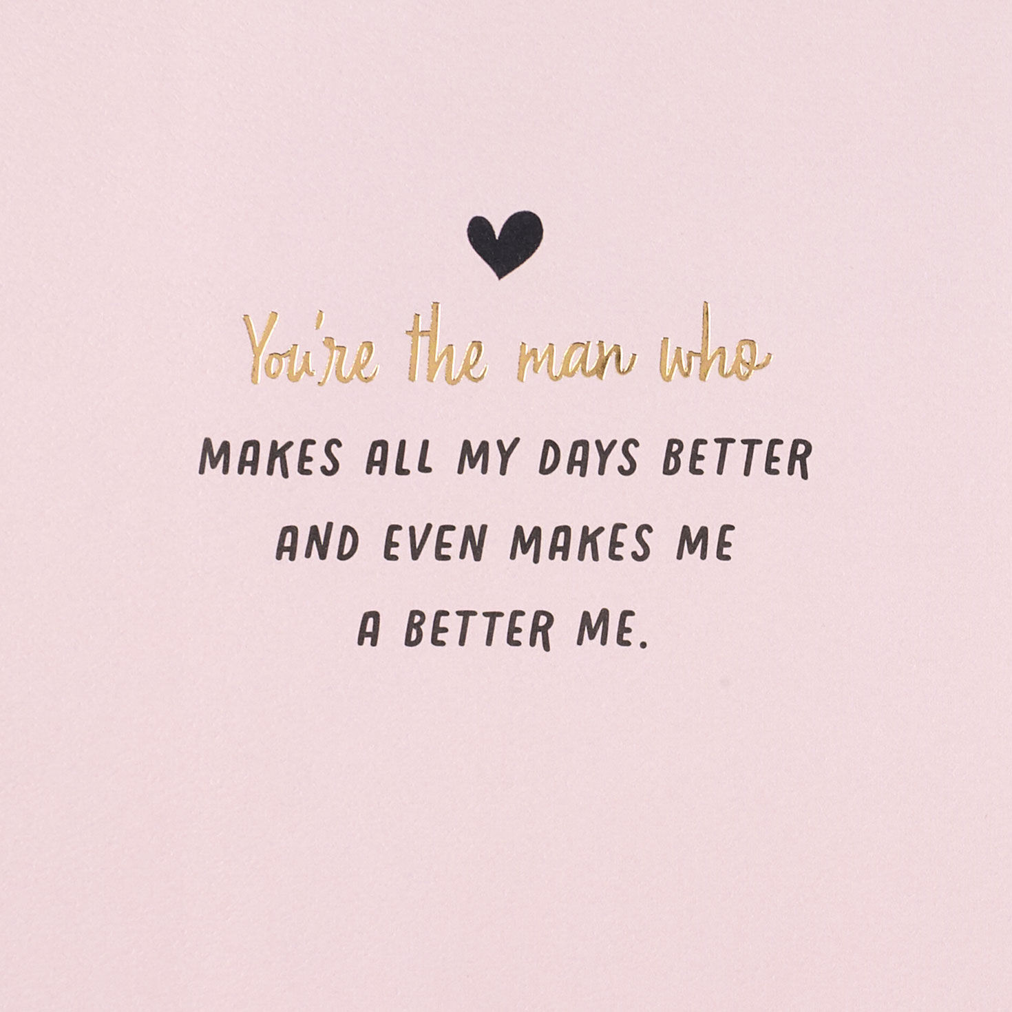 Whimsical Lettering Valentine's Day Card for Him Sentiment image number 2