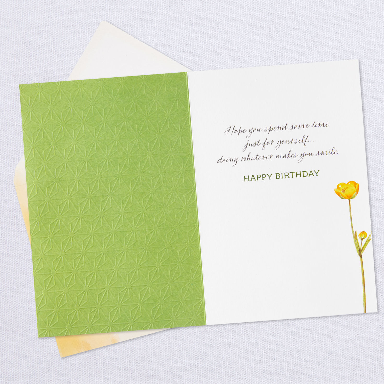 Marjolein Bastin Rest, Relax and Enjoy Birthday Card for only USD 4.99 | Hallmark